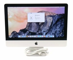 Apple iMac 21.5インチ Late 2013 Core i5-4570R 2.7GHz 8GB 1TB(HDD) フルHD 1920x1080ドット macOS Yosemite