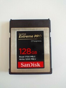 SanDisk（サンディスク） 128GB Extreme PRO CFexpress Type-B Memory Card 1700MB/s Read 1200