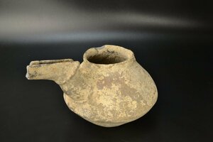 【 古代ペルシャ土器　嘴形注口壷　紀元前1000年頃　】