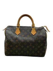 LOUIS VUITTON◆1)スピーディ30_モノグラム・キャンバス_BRW/PVC/BRW