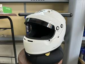 Arai アライ フルフェイスヘルメット GP-5WP ４輪用　HANSホルダー付き　中古　Lサイズ