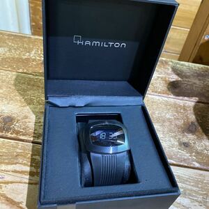 63 hamilton ハミルトン　腕時計 自動　デジタル　ブラック 20240511