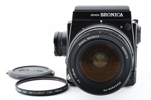 ゼンザブロニカ ZENZA BRONICA GS-1 ZENZANON-PG 1:4 f=65mm 中判 カメラ 単焦点レンズ ウエストレベルファインダー