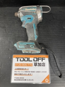 006□1円出品□マキタ 充電式インパクトドライバ TD170D　※ジャンク品 ライト、表示板×　錆多数あり