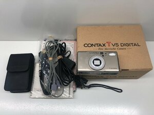 【訳アリ稼働品】CONTAX　コンタックス　T VS DIGITAL　コンパクトカメラ　デジタルカメラ　デジカメ　付属品あり　通電