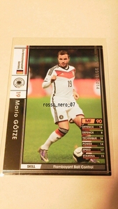 ☆WCCF2013-2014☆13-14☆327☆黒☆マリオ・ゲッツェ☆ドイツ代表☆Mario Gotze☆Die Nationalmannschaft☆