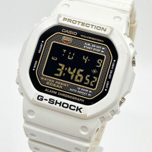 希少 CASIO G-SHOCK 25year アニバーサリー 腕時計 デジタル DW-5025B ホワイト ゴールド 白 金 カシオ Gショック Y746