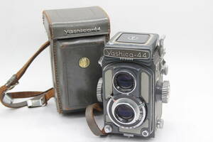 【返品保証】 ヤシカ Yashica-44 Yashikor 60mm F3.5 二眼カメラ s7346