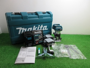 未使用品【 MAKITA / マキタ 】 RT001GRDX 充電式トリマ 40V