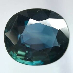 (天然サファイア1.992ct)a 約8.1×7.0mm ルース 裸石 宝石 ジュエリー sapphire corundum コランダム i