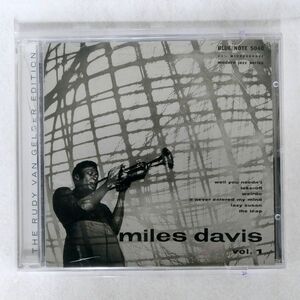 MILES DAVIS/VOLUME 1/BLUE NOTE 7243 5 32610 2 3 CD □