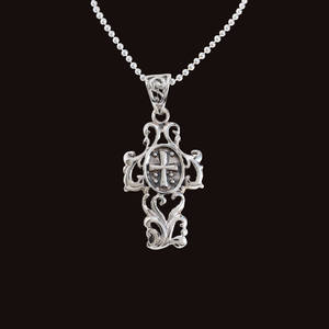 silver925 十字架 ネックレス メンズ アクセサリー