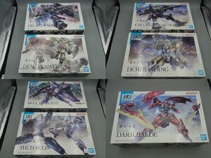 P6-14/7点セット HG 1/144 機動戦士ガンダム 水星の魔女 ダリルバルデ ベギルペンデ ミカエリス デミトレーナー ディランザソル等 未組立