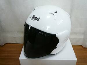 Arai アライ SZ-G SZG グラスホワイト ジェットヘルメット XL エスゼットジー SZ G 