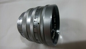 ZUNOW-ELMO cine 1:1.1 F＝38mm ZUNOW opt 帝国光学 Dマウント 