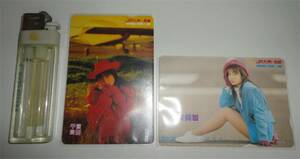 ◆千葉美加 JR九州・長崎 オレンジカード 2種類 サンプル 試作品 モックアップ 珍品 非売品