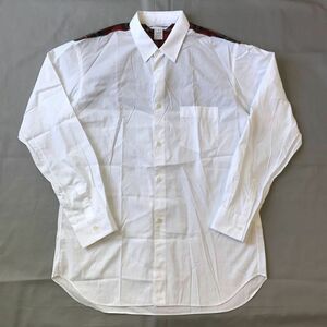 COMME des GARCONS SHIRT コムデギャルソン シャツ 17AW ヨーク タータンチェック 切替 シャツ ドレスシャツ size:M 白 フランス製/HOMME
