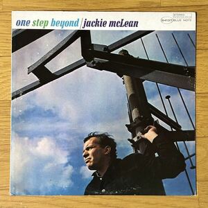 【Vangelder刻印あり】US Stereo青白ラベル One Step Beyond / Jackie McLean Blue Note BST 84137 超音波洗浄済 Grachan Moncur III