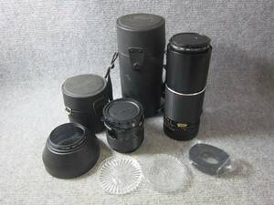 (5220) 現状品 レンズ 2本セット Mamiya-SEKOR C 110mm f2.8 300mm f5.6 マミヤ
