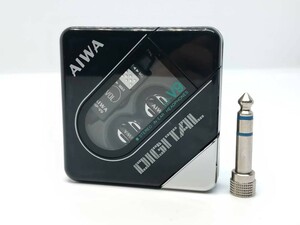 アイワ ☆ AIWA HP-V9 STEREO IN-EAR HEADPHONES FOR DIGITAL ☆ 高音質 ステレオイヤホン【美品・レア品動・動作確認済み】