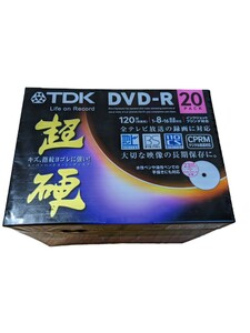 TDK データ用　DVD-R 16倍速対応 キズや指紋ヨゴレに強いスーパーハードコート・ディスク 「超硬」シリーズ 20枚パック