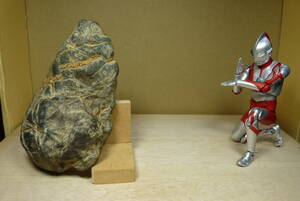 水石　姿石　ウルトラ怪獣レッドキング　 鑑賞石　盆石　自然石　オブジェ　置物　飾り　美石　原石