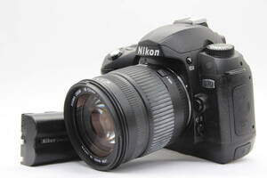 【返品保証】 ニコン Nikon D70 SIGMA ZOOM 18-125mm F3.5-5.6 DC バッテリー付き デジタル一眼 s6189