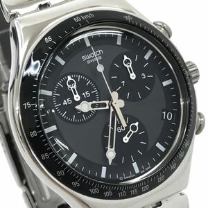 新品 Swatch スウォッチ IRONY アイロニー WINDFALL 腕時計 YCS410GX クオーツ コレクション おしゃれ クロノグラフ 電池交換済 動作確認済