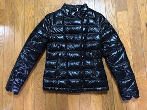 正規品　モンクレール　MONCLER　【NOLWEN GIUBBOTTO】　ダウンジャケット　キッズ　12Ｙ　黒　kids　美品　貴重　　女性