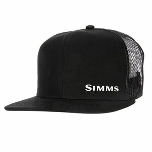 シムス Simms CX Flat Brim Cap Black OS フラット ブリム キャップ