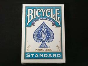 【G317】BICYCLE　バイスクル　STANDARD　PLAYING CARDS　ブルー　未開封　レア　カード　ギミック　デック　トランプ　マジック　手品