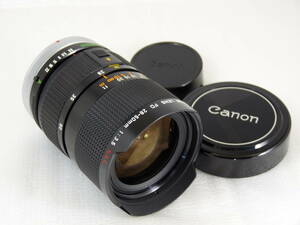 【希少】Canon FD 28-50mm F3.5 S.S.C. キヤノンFD レアレンズ【良品】