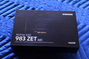 Samsung サムスン SSD 983 ZET PCIe Gen3x4 960GB Z-NAND(3D SLC)