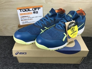 011◎未使用品・即決価格◎アシックス ASICS 安全靴 ニット素材 CP213 TS 27.0ｃｍ 青色