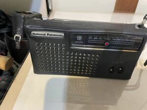 昭和レトロ ナショナル パナソニック RF-527 FM/AMラジオ National Panasonic 現状品 電池付