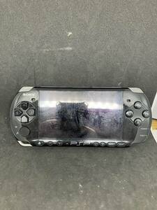 1円 希少 レア SONY ソニー Playstation Portable プレイステーション ポータブル PSP-3000 本体 ブラック バッテリー付 ゲーム機 携帯型