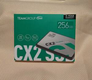 TEAM GROUP CX2 256GB (2.5inch,SSD,SATA)(未使用)..