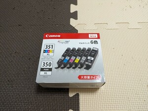 Canon キャノン BCI-351XL+350XL/6MP 純正インクカートリッジ 大容量タイプ 期限2024.06
