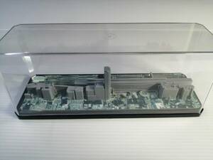 郡山駅　国土交通省の整備した３D都市データを活用した駅模型　完成品透明ケース付属