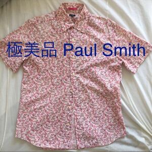 2枚 極美品 Paul Smith 花柄シャツ ＋1枚