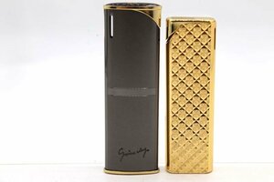 GIVENCHY(ジバンシー)　　APOLLO(アポロ)　ライター　喫煙具　ゴールドカラー　ガスライター