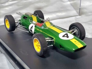 即決 タミヤ マスターワークコレクション 1/20 1963年 ロータス25 コベントリークライマックス #4 F-1 田宮 ミニカー 完成品 ジムクラーク