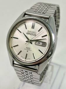 H0604-44 1823【1円スタート】腕時計　セイコー　SEIKO　5　アクタス　ACTUS　6106-7740　25石　デイデイト　自動巻き　メンズ