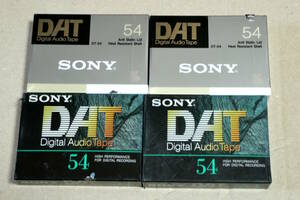 ★☆新品・未開封☆★DATテープ SONY DT-54RA・RN　54分用4本セット☆★