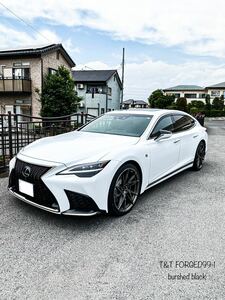 22インチ 4本セット T&T forged 鍛造 ホイール レクサス 全車種に対応 LS GS ES IS LC RC RCF GSF LX RX NX UX 等にオーダーで作製します