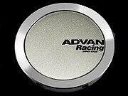 【メーカー取り寄せ】ADVAN Racing センターキャップ FULL FLAT レーシングサンドメタリック 直径:73ミリ 4個セット