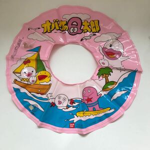 未使用品 浮き輪 うきわ オバケのQ太郎 藤子不二雄 バンダイ 50cm 空ビ 空気ビニール 子供用 昭和レトロ デッドストック 海 プール 浮輪 