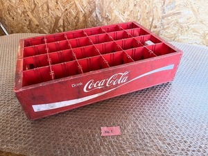 コカコーラ コカ・コーラ ケース ボトルケース REG300 × 24　中古品　管理№1