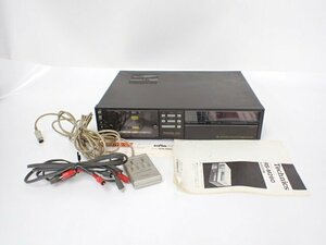 Technics RS-M280 ステレオカセットデッキ ブラック 松下電器 テクニクス RP-9645 有線リモコン/説明書付 オーディオ △ 6E110-12