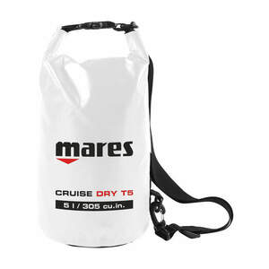 MARES マレス CRUISE DRY T クルーズ ドライ T T5 [415455] ホワイト サイズ:16.5cmx29cm 重量:0.14Kｇ 内容積:5Ｌ
